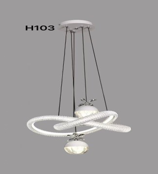 Chandelier (3C LED Aluminum + Acrylic)