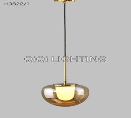 Chandelier (E27*1 METAL+GLASS)