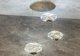 Chandelier (3C LED Crystal+Metal)