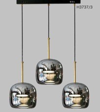 Chandelier (3C LED GLASS+METAL)